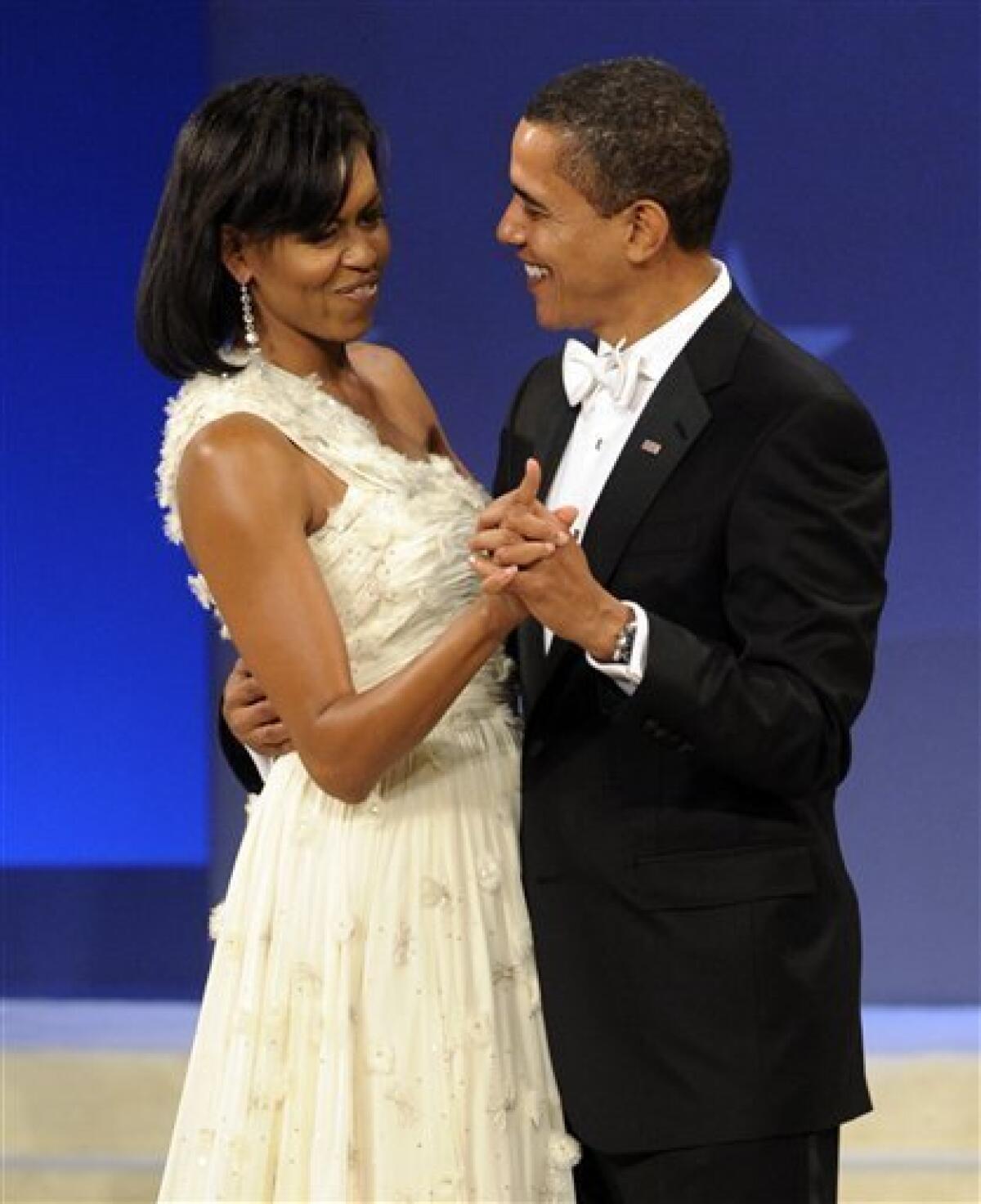 Michelle obama sale gown inaugural ball